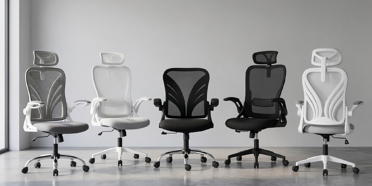 best ergonomic chair foldable UK 2026 — five top-rated folding office chairs reviewed side by side
